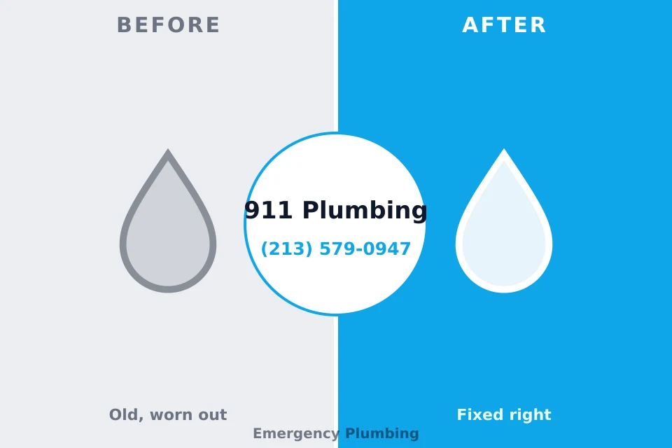 Before and after: plumbing company Lewistown, MT